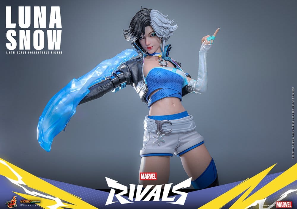 Marvel Rivals Videogame Masterpiece Action Figure 1/6 Luna Snow 28 cm