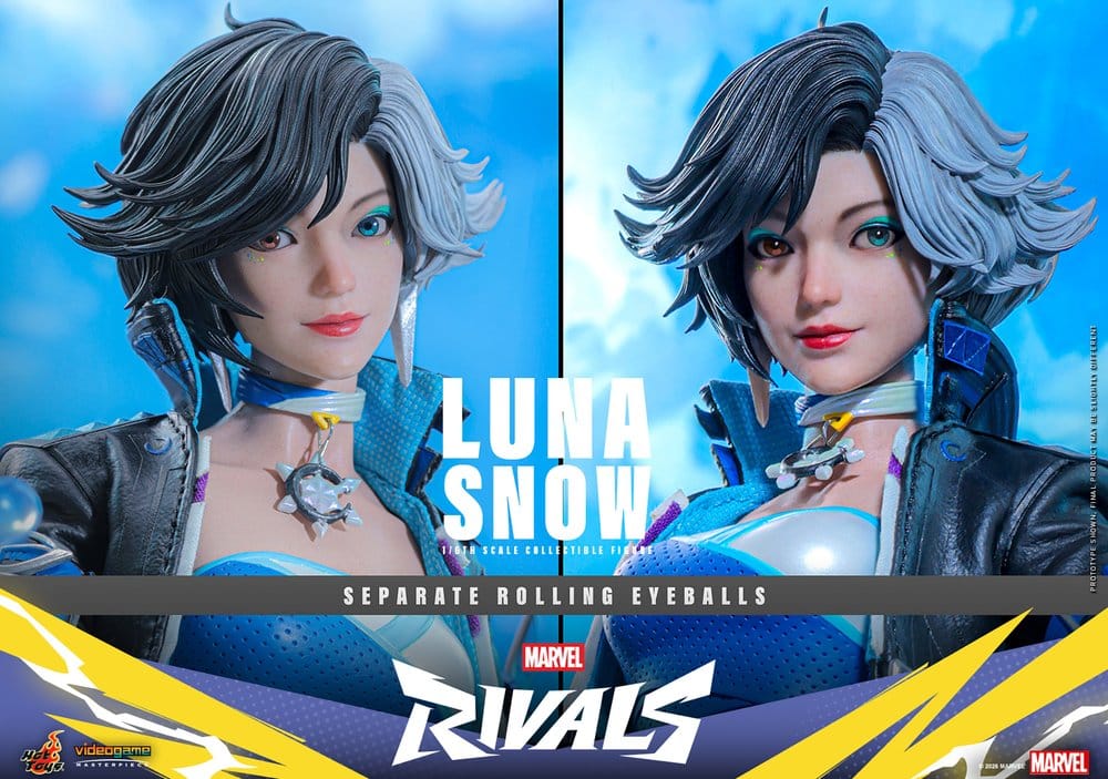Marvel Rivals Videogame Masterpiece Action Figure 1/6 Luna Snow 28 cm