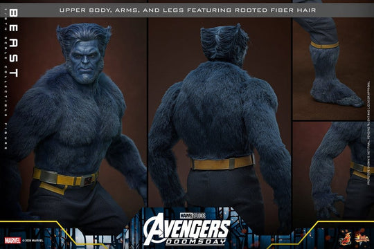 Marvel X-Men Movie Masterpiece Action Figure 1/6 Beast (Deluxe Version) 33 cm