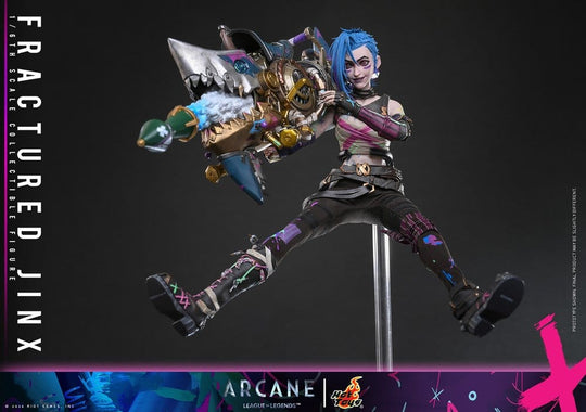 Arcane Action Figure 1/6 Fractured Jinx 28 cm