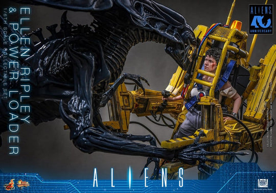 Alien Movie Masterpiece Figure Set 1/6 Ellen Ripley and Power Loader 52 cm