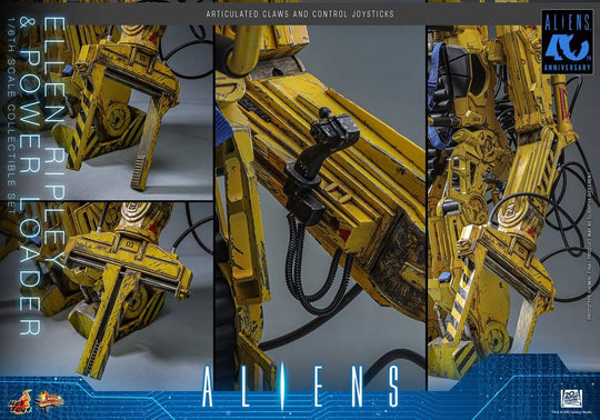 Alien Movie Masterpiece Figure Set 1/6 Ellen Ripley and Power Loader 52 cm