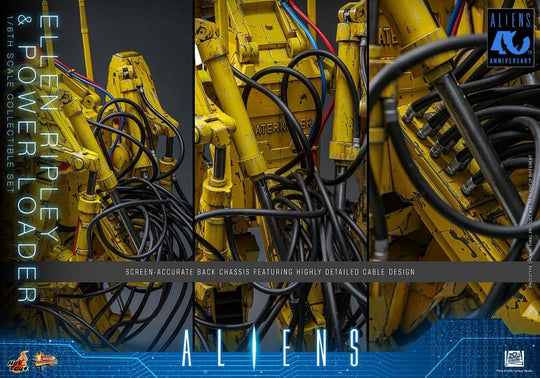 Alien Movie Masterpiece Figure Set 1/6 Ellen Ripley and Power Loader 52 cm