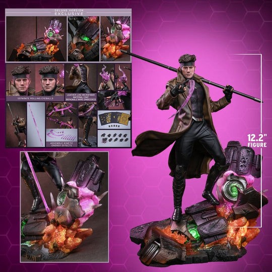Avengers: Doomsday Movie Masterpiece Action Figure 1/6 Gambit (Deluxe Version) 31 cm