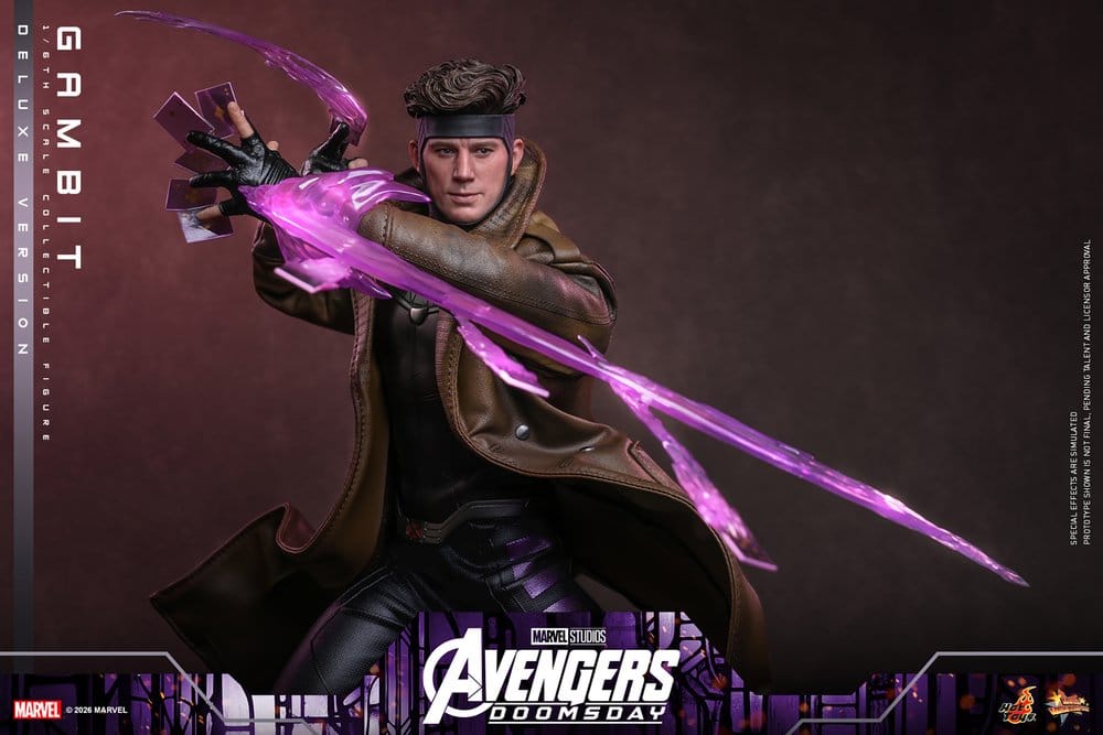 Avengers: Doomsday Movie Masterpiece Action Figure 1/6 Gambit (Deluxe Version) 31 cm