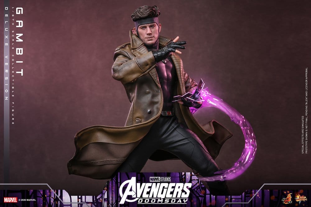 Avengers: Doomsday Movie Masterpiece Action Figure 1/6 Gambit (Deluxe Version) 31 cm