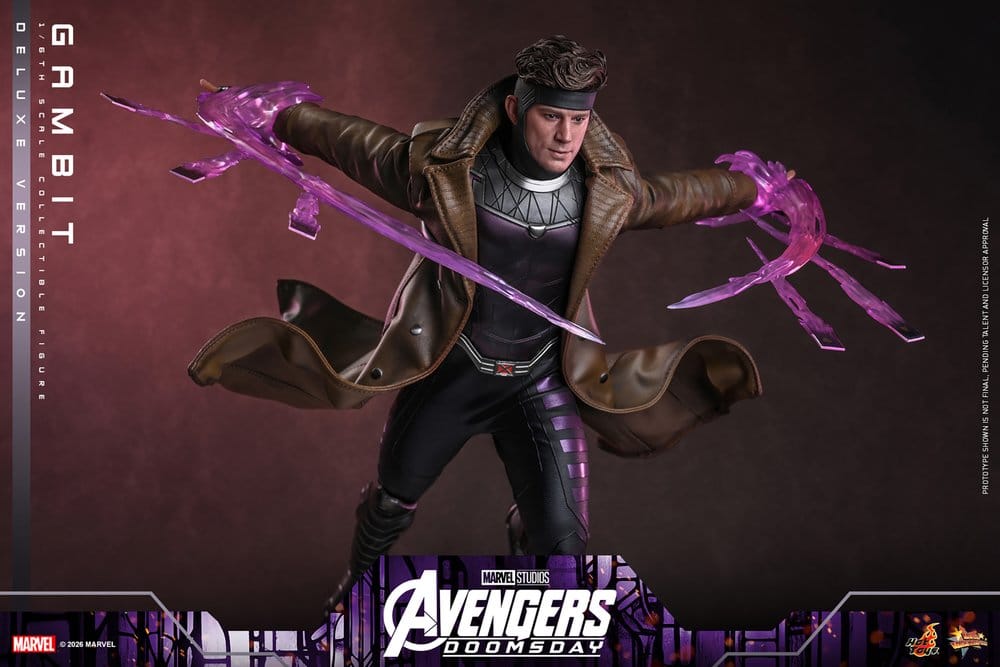 Avengers: Doomsday Movie Masterpiece Action Figure 1/6 Gambit (Deluxe Version) 31 cm