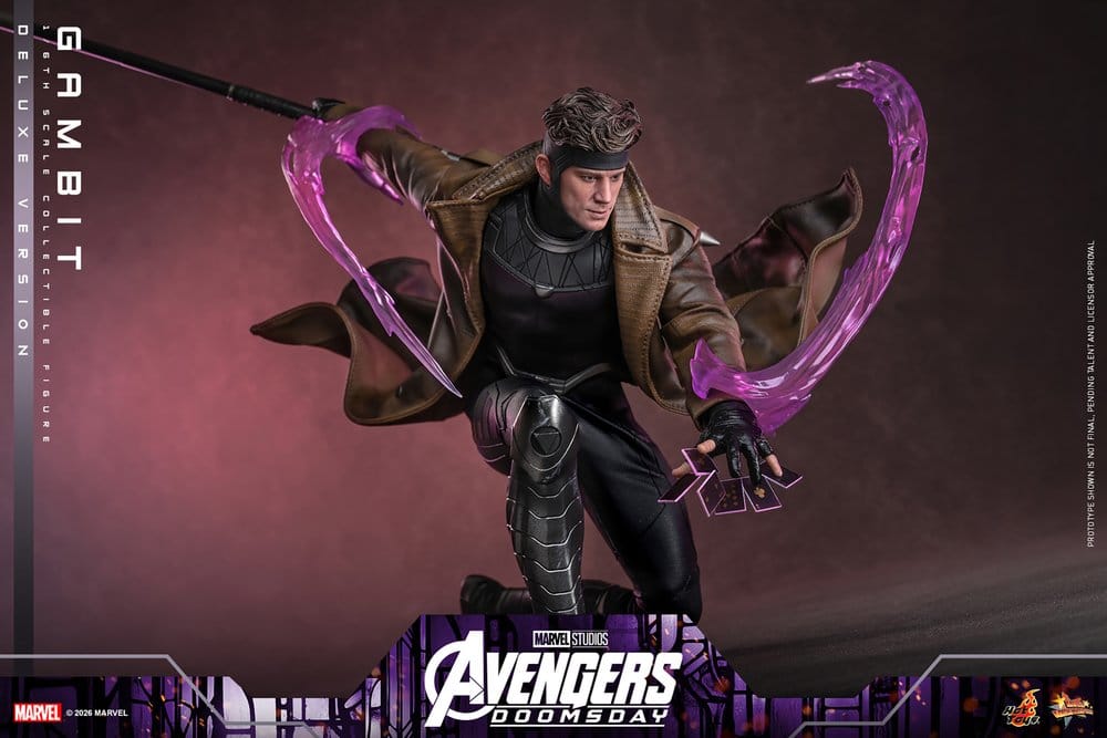 Avengers: Doomsday Movie Masterpiece Action Figure 1/6 Gambit (Deluxe Version) 31 cm