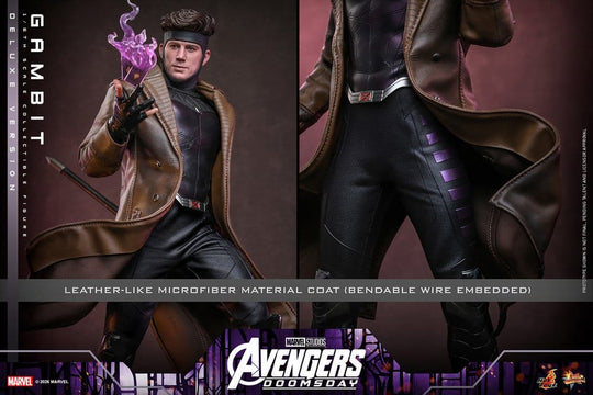 Avengers: Doomsday Movie Masterpiece Action Figure 1/6 Gambit (Deluxe Version) 31 cm