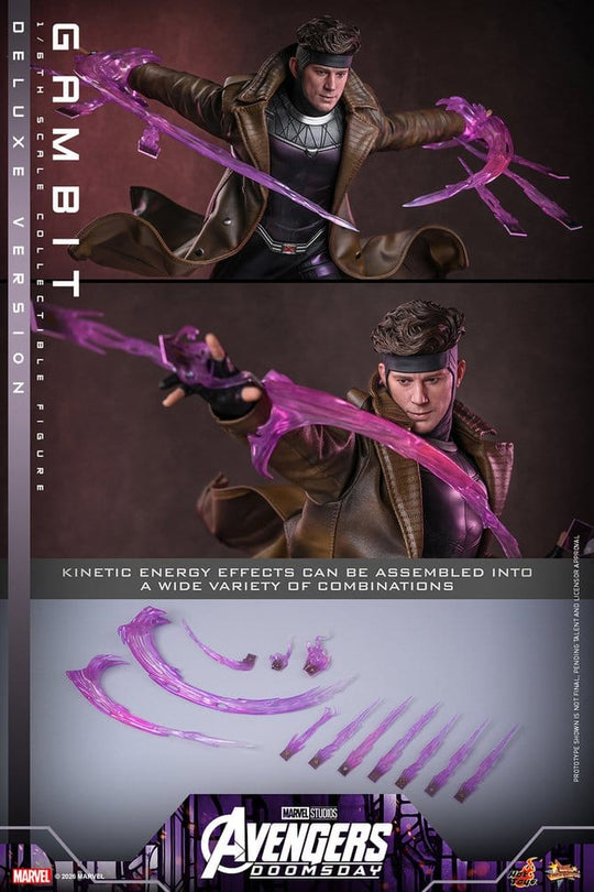 Avengers: Doomsday Movie Masterpiece Action Figure 1/6 Gambit (Deluxe Version) 31 cm