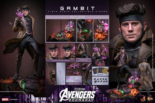 Avengers: Doomsday Movie Masterpiece Action Figure 1/6 Gambit (Deluxe Version) 31 cm