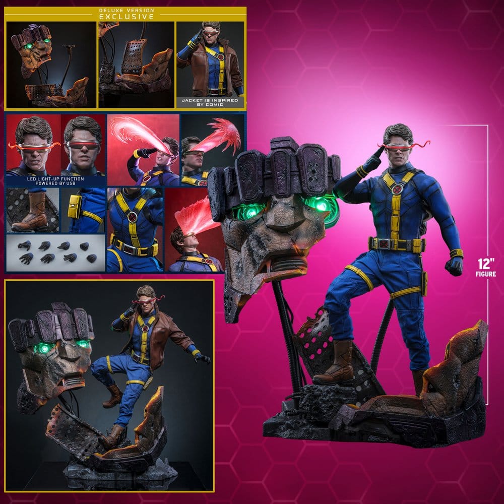 Avengers: Doomsday Movie Masterpiece Action Figure 1/6 Cyclops (Deluxe Version) 30 cm