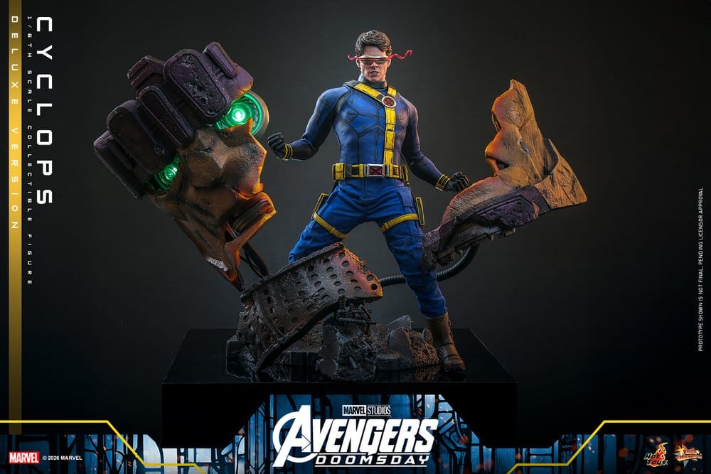 Avengers: Doomsday Movie Masterpiece Action Figure 1/6 Cyclops (Deluxe Version) 30 cm