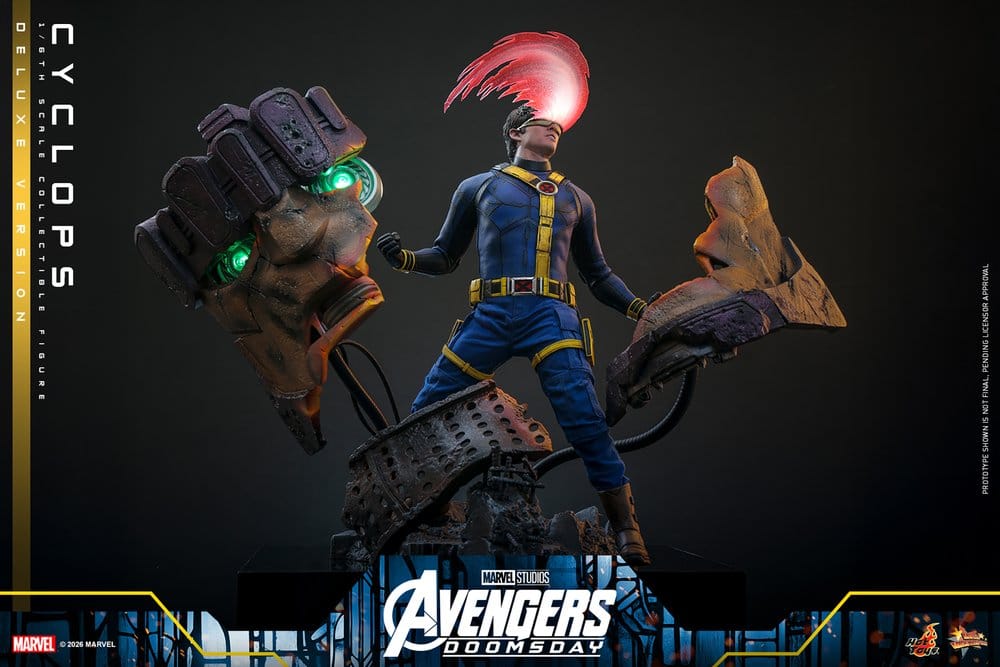 Avengers: Doomsday Movie Masterpiece Action Figure 1/6 Cyclops (Deluxe Version) 30 cm