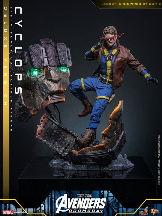 Avengers: Doomsday Movie Masterpiece Action Figure 1/6 Cyclops (Deluxe Version) 30 cm