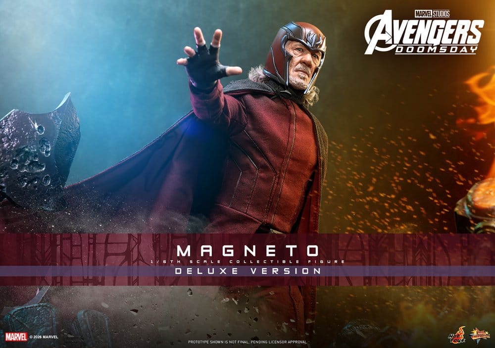 Avengers: Doomsday Movie Masterpiece Action Figure 1/6 Magneto (Deluxe Version) 30 cm