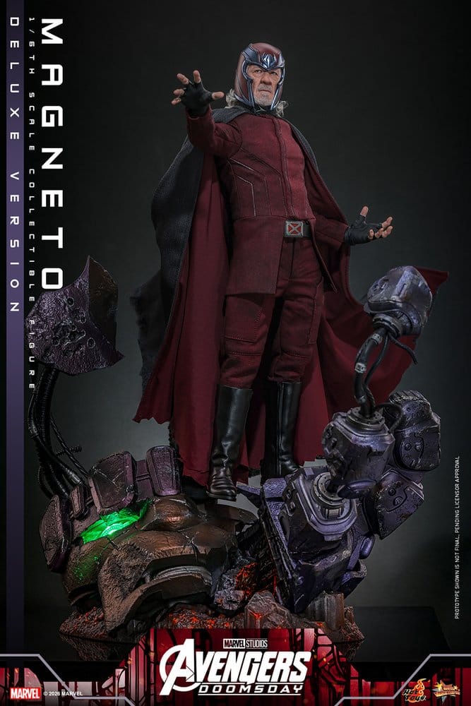 Avengers: Doomsday Movie Masterpiece Action Figure 1/6 Magneto (Deluxe Version) 30 cm