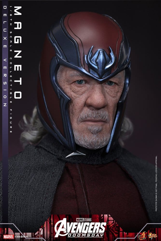 Avengers: Doomsday Movie Masterpiece Action Figure 1/6 Magneto (Deluxe Version) 30 cm