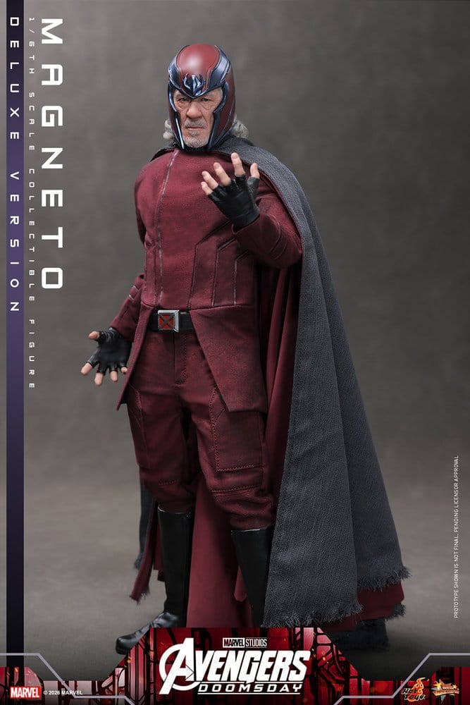 Avengers: Doomsday Movie Masterpiece Action Figure 1/6 Magneto (Deluxe Version) 30 cm