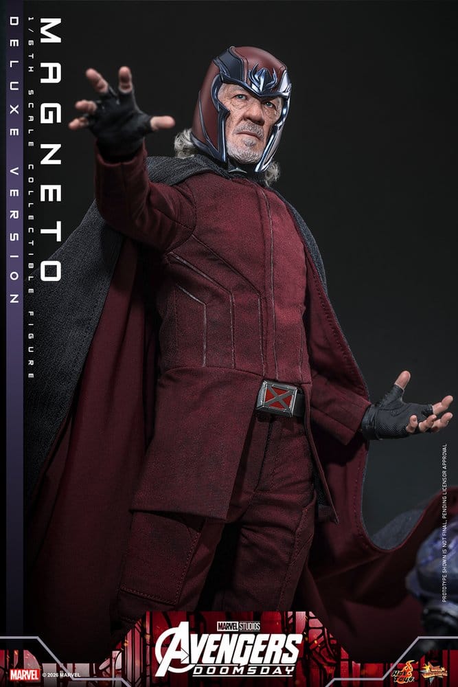 Avengers: Doomsday Movie Masterpiece Action Figure 1/6 Magneto (Deluxe Version) 30 cm