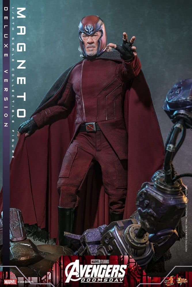 Avengers: Doomsday Movie Masterpiece Action Figure 1/6 Magneto (Deluxe Version) 30 cm