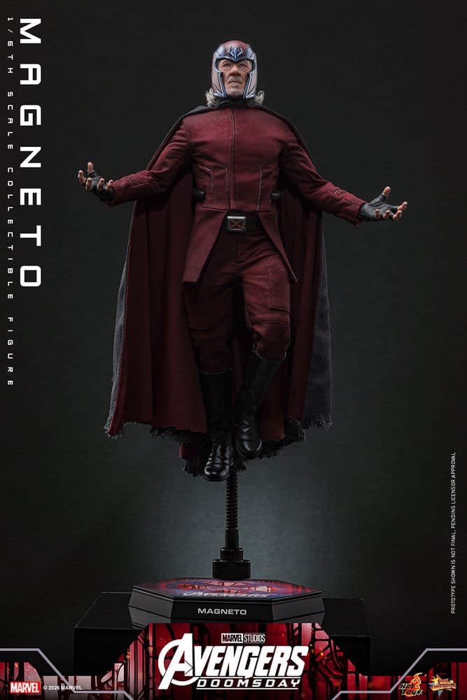 Avengers: Doomsday Movie Masterpiece Action Figure 1/6 Magneto 30 cm