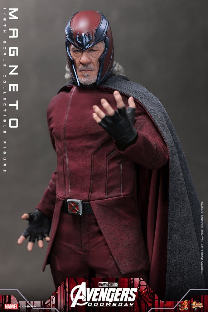 Avengers: Doomsday Movie Masterpiece Action Figure 1/6 Magneto 30 cm