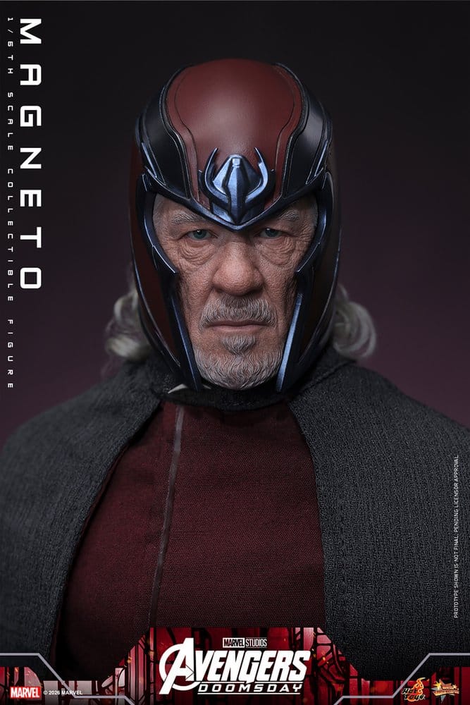 Avengers: Doomsday Movie Masterpiece Action Figure 1/6 Magneto 30 cm