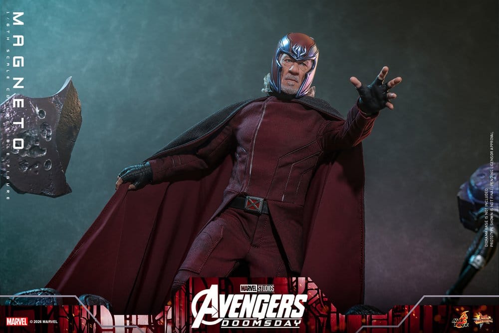 Avengers: Doomsday Movie Masterpiece Action Figure 1/6 Magneto 30 cm
