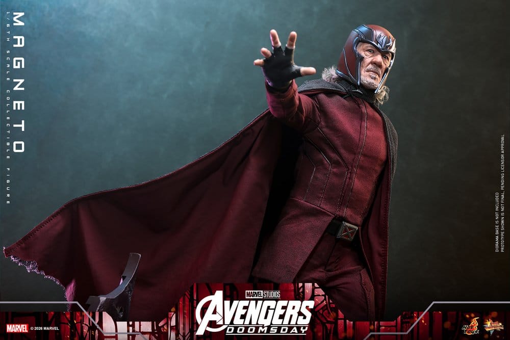 Avengers: Doomsday Movie Masterpiece Action Figure 1/6 Magneto 30 cm