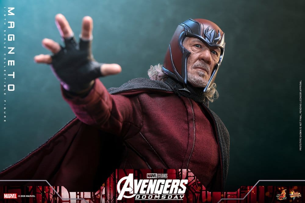 Avengers: Doomsday Movie Masterpiece Action Figure 1/6 Magneto 30 cm