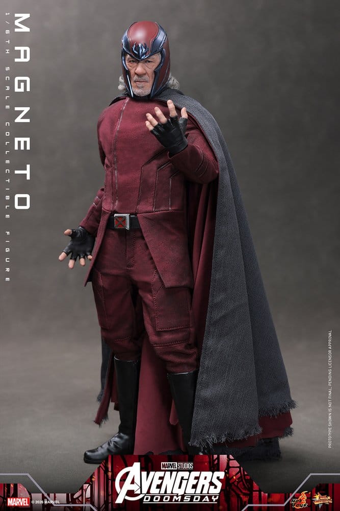 Avengers: Doomsday Movie Masterpiece Action Figure 1/6 Magneto 30 cm