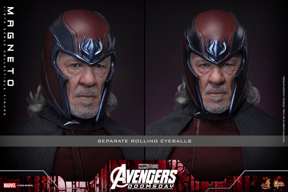 Avengers: Doomsday Movie Masterpiece Action Figure 1/6 Magneto 30 cm