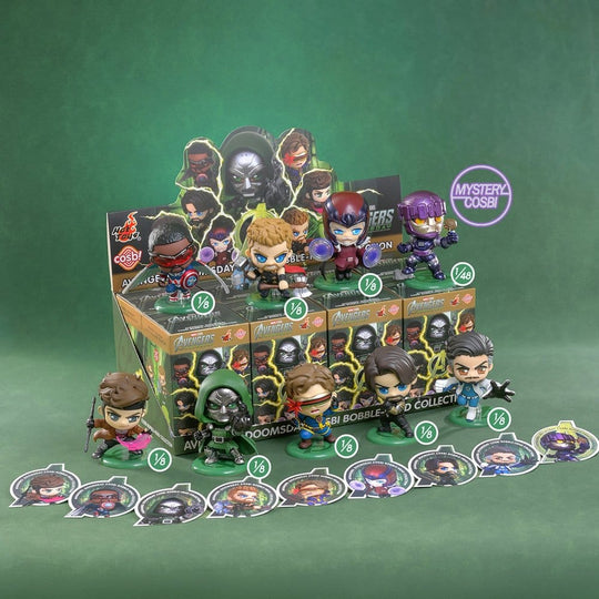 Marvel Cosbi Minifigures 11 cm Avengers: Doomsday Blind Box Display (8)