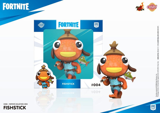 Fortnite Cosbi Mini Figure Fishstick 8 cm
