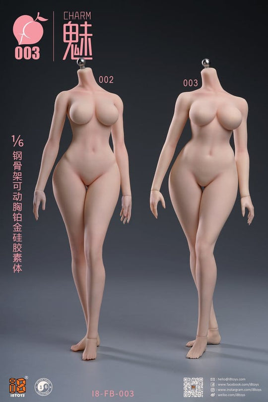Original Character Silicone Body 1/6 "Charm" Steel-Frame Platinum Non-Articulated Breasts