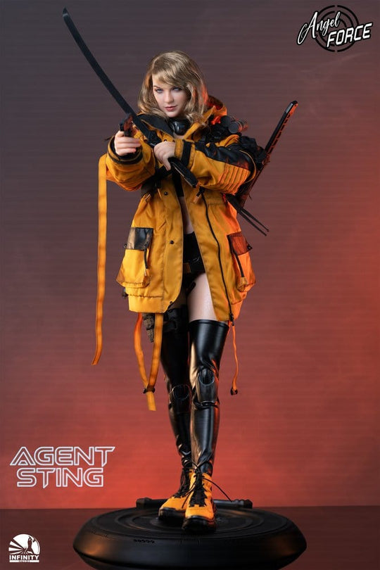 Angel Force Silicone Action Figure 1/3 Agent Sting 70 cm