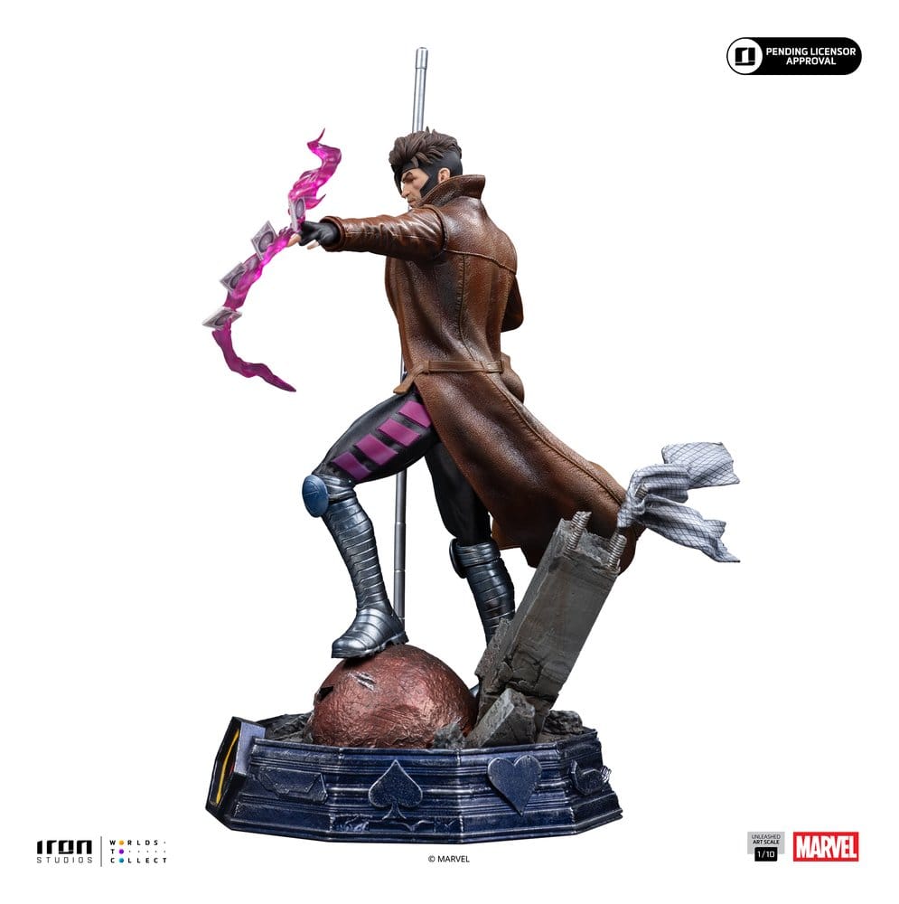 Marvel Gambit Unleashed Art Scale Statue 1/10 Gambit 28 cm