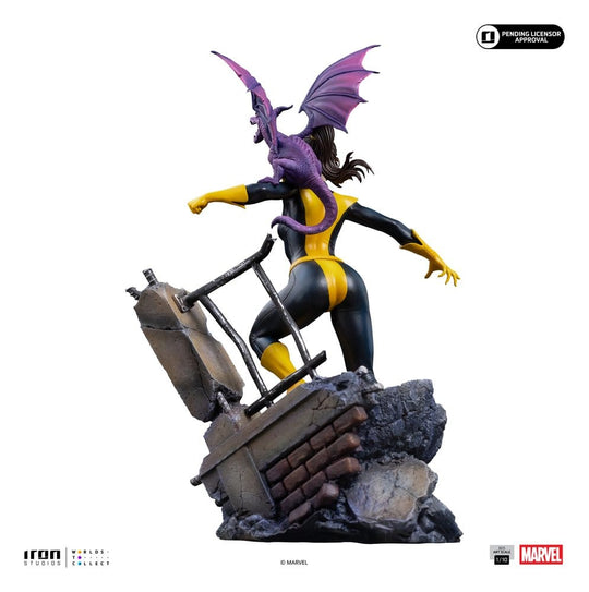 Marvel Kitty Pride & Lockheed X-Men Comics BDS Art Scale Statue 1/10 Kitty Pride & Lockheed 24 cm