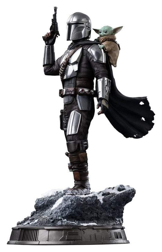 The Mandalorian & Grogu Art Scale Statue 1/10 The Mandalorian and Grogu 25 cm