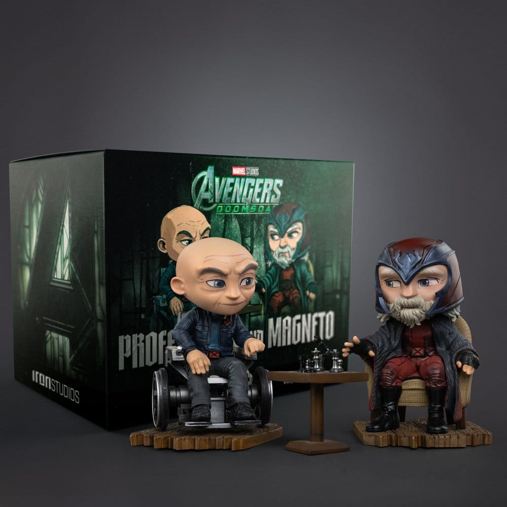 Avengers: Doomsday MiniCo Mini Figure Xavier and Magneto 12 cm