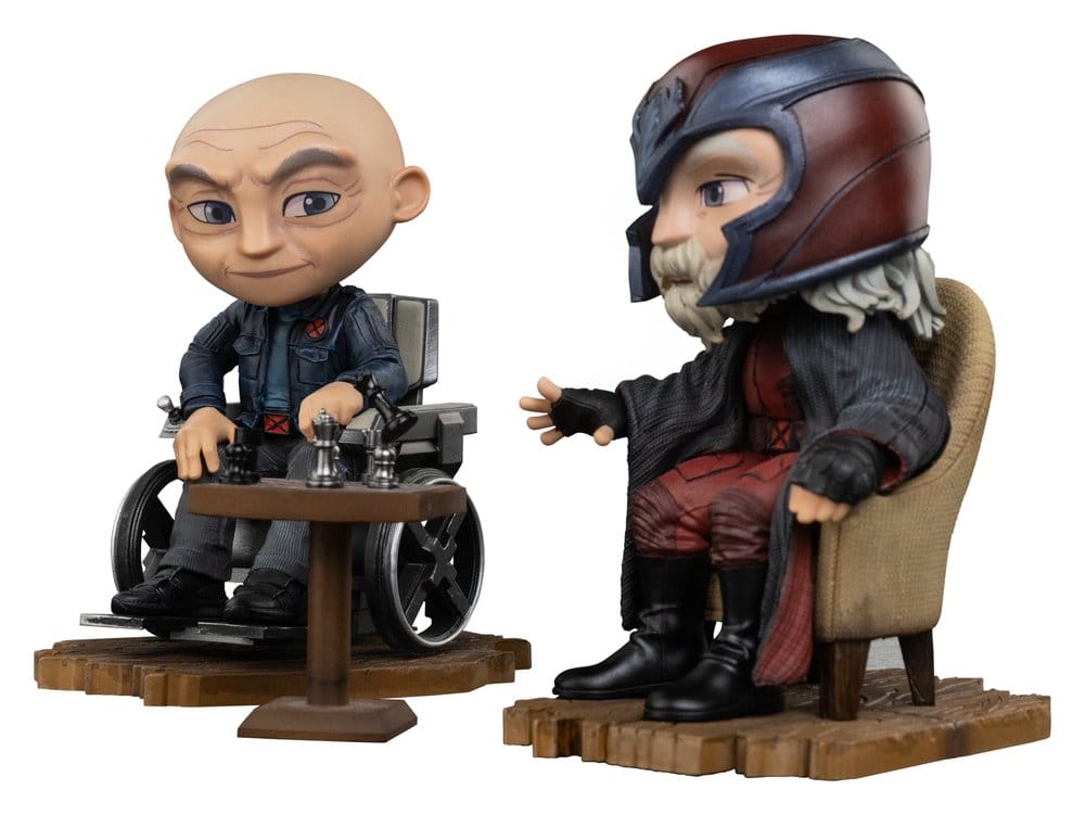 Avengers: Doomsday MiniCo Mini Figure Xavier and Magneto 12 cm