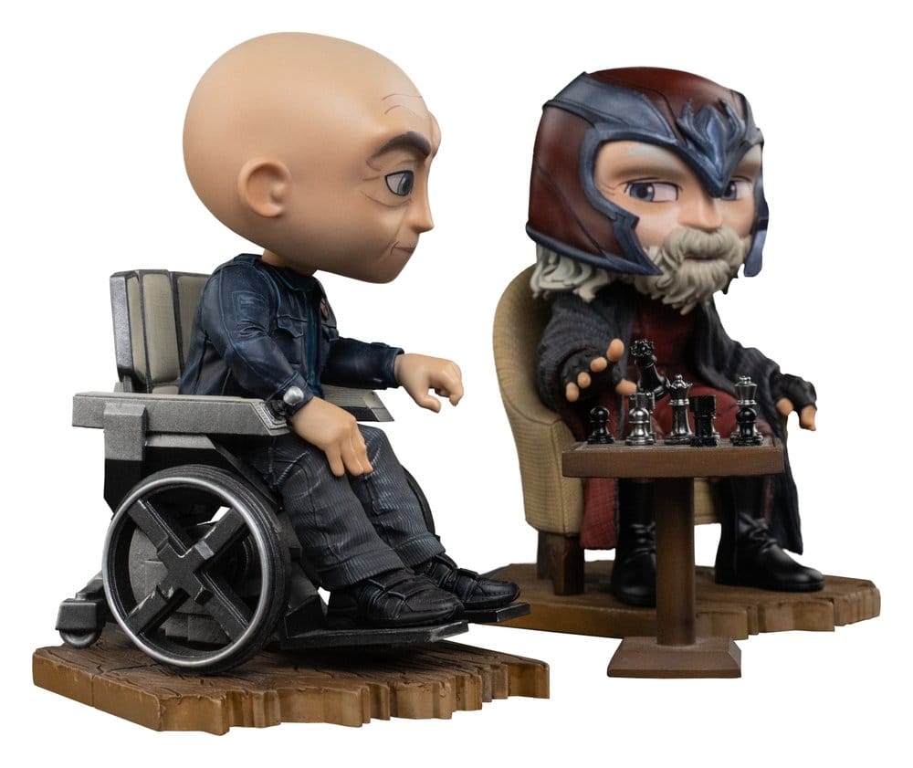 Avengers: Doomsday MiniCo Mini Figure Xavier and Magneto 12 cm