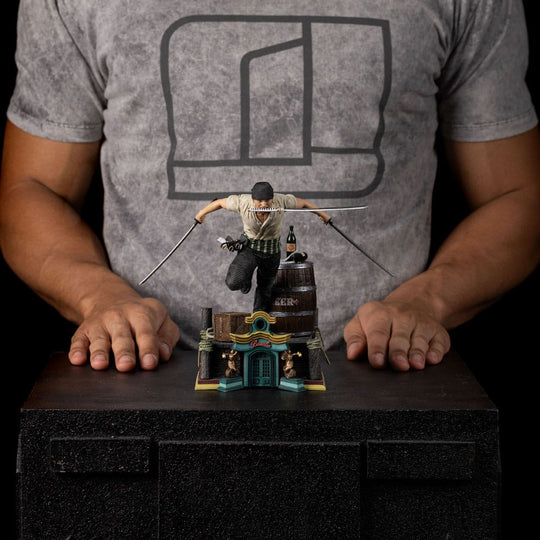 One Piece Art Scale Statue 1/10 Zoro 19 cm