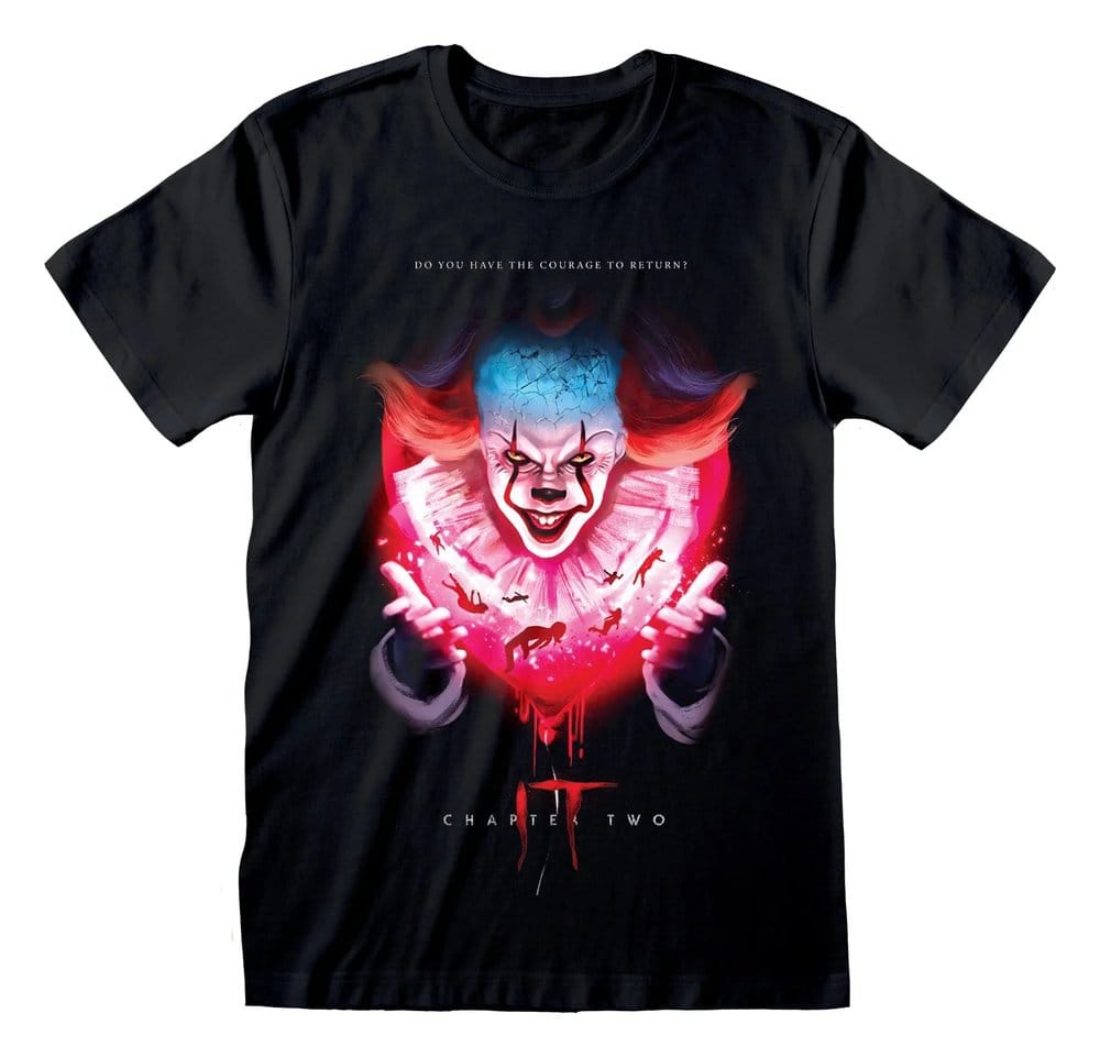 It T-Shirt Poster Black Size L