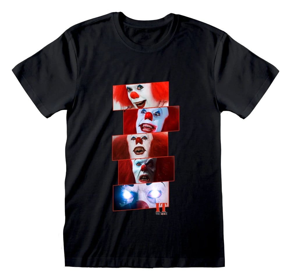 It T-Shirt Pennywise Black Size S