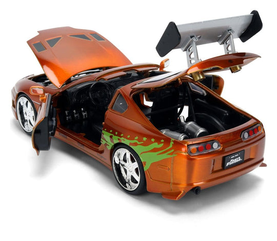 Fast & Furious Diecast Model 1/24 Anniversary Toyota Supra 9 cm