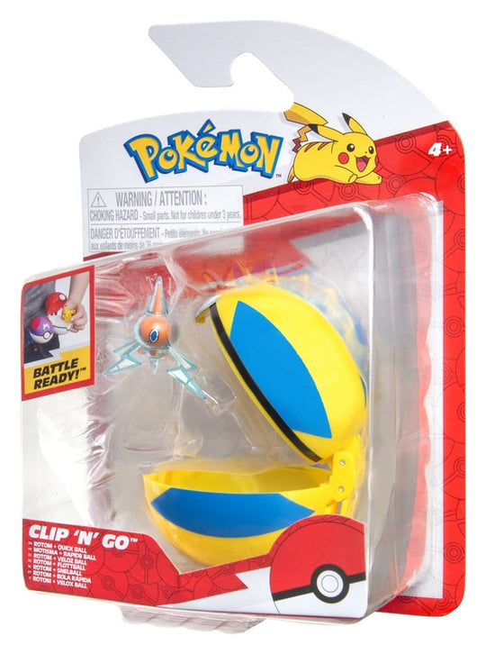 Pokémon Clip 'n' Go Action Figure Wave 21 Rotom & Quick Ball