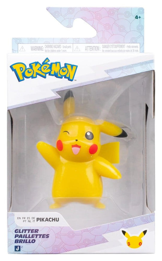 Pokémon Battle Figure Action Figure Pikachu (30th Anniversary Glitter) 8 cm