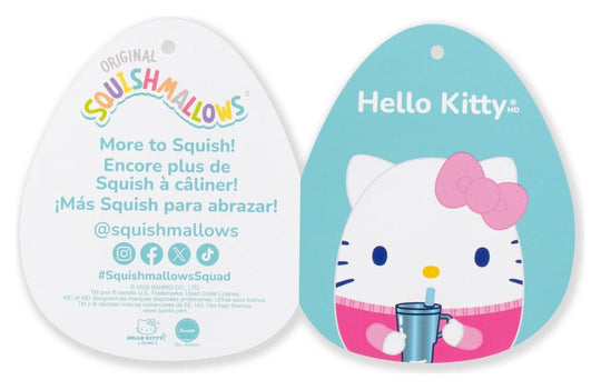 Squishmallows Hello Kitty and Friends Plush Hello Kitty Cup 30 cm